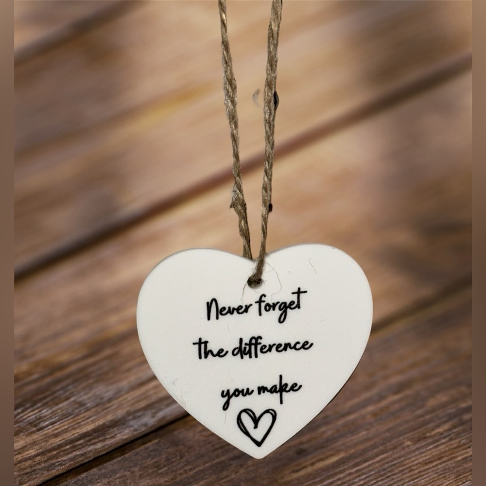 1pc , Thank You Gift, Never Forget the Difference You Make,Friend,Decor …